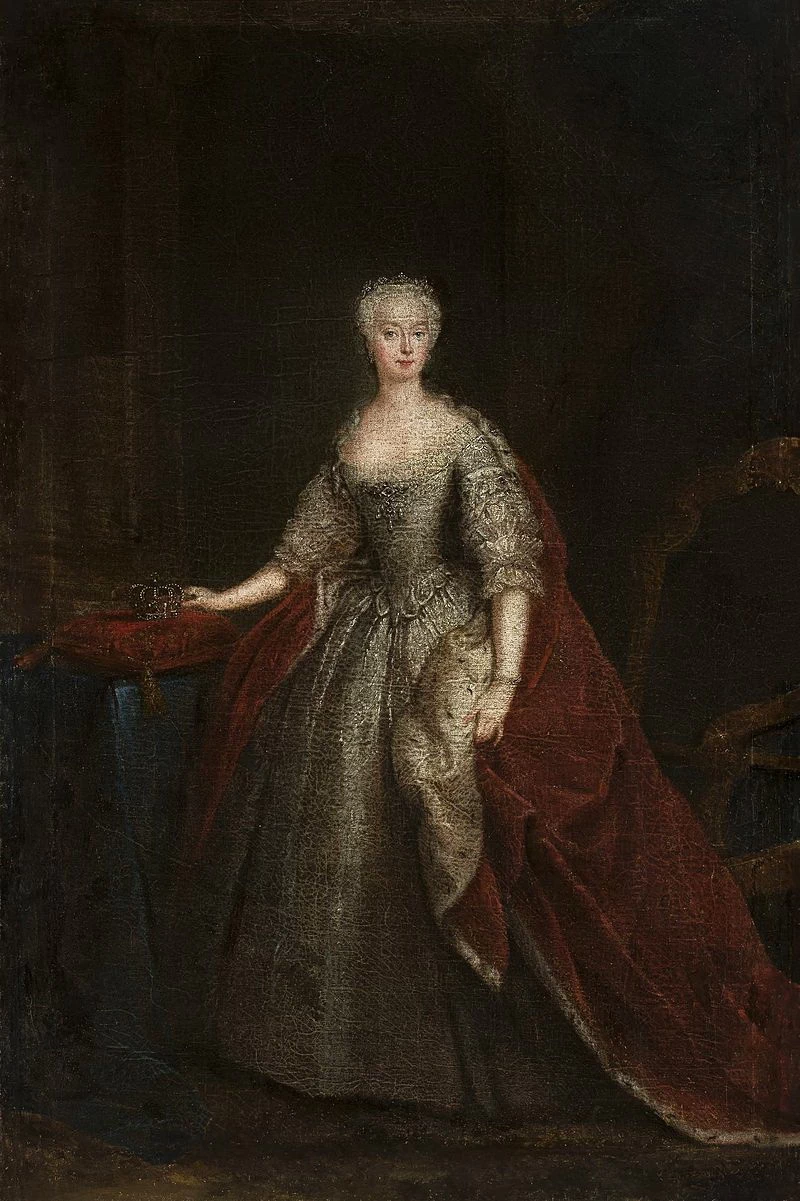 Ritratto della principessa Augusta di Saxe - Gotha, National Museum in Warsaw